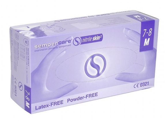 Sempercare nitrile gloves